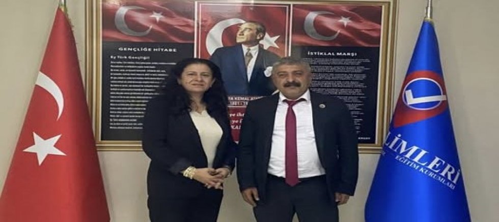 Gazi Mahallesi Muhtarı Ümit Doğan’dan Gazi Fen Bilimleri Eğitim Kurumu’na Ziyaret