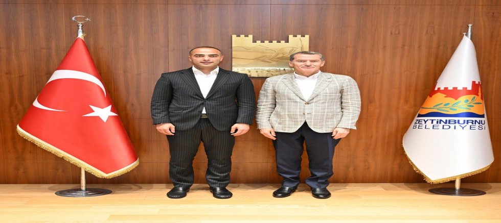 Gaziosmanpaşa Belediye Başkan Vekili Eray Karadeniz'den Zeytinburnu Belediye Başkanı Ömer Arısoy'a Ziyaret