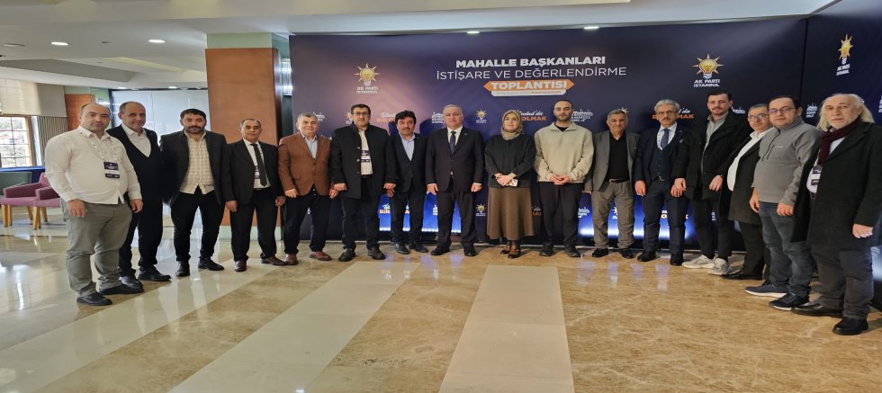 Gaziosmanpaşa Belediye Başkan Vekili Eray Karadeniz, Mahalle Başkanları İstişare Toplantısına Katıldı