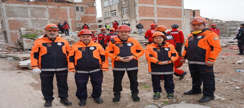 GAZİOSMANPAŞA BELEDİYESİ ARAMA KURTARMA EKİBİ HER AN GÖREVE HAZIR