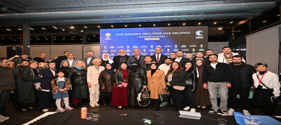 Gaziosmanpaşa’da AK Parti İlçe Danışma Meclisi Toplantısı Gerçekleştirildi