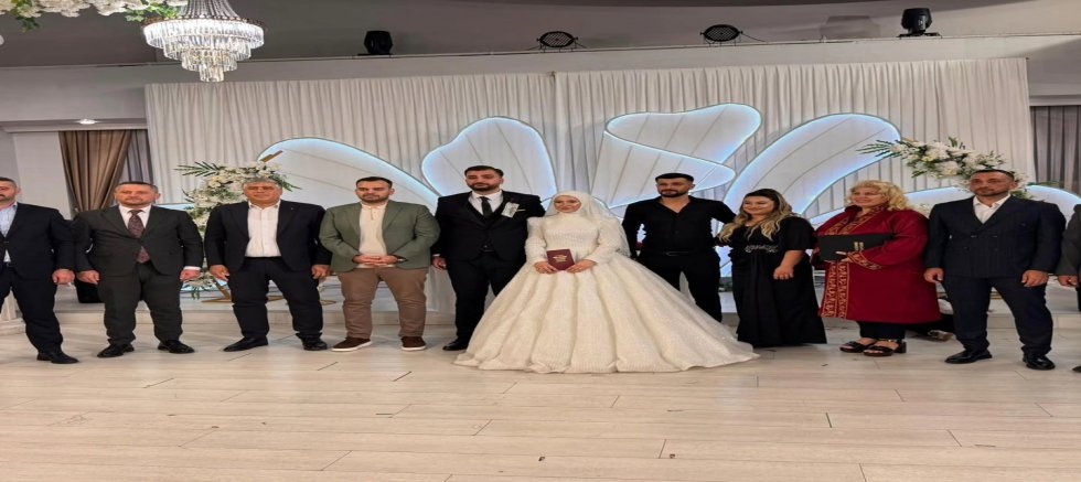 Gaziosmanpaşa’da Anlamlı Nikâh: Ahmet Salmış, Selahattin ve Aleyna Çiftinin Mutluluğuna Ortak Oldu