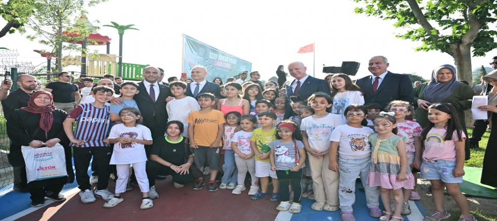GAZİOSMANPAŞA’NIN “DÜNYA KUPASI” TEMALI PARKI HİZMETE AÇILDI
