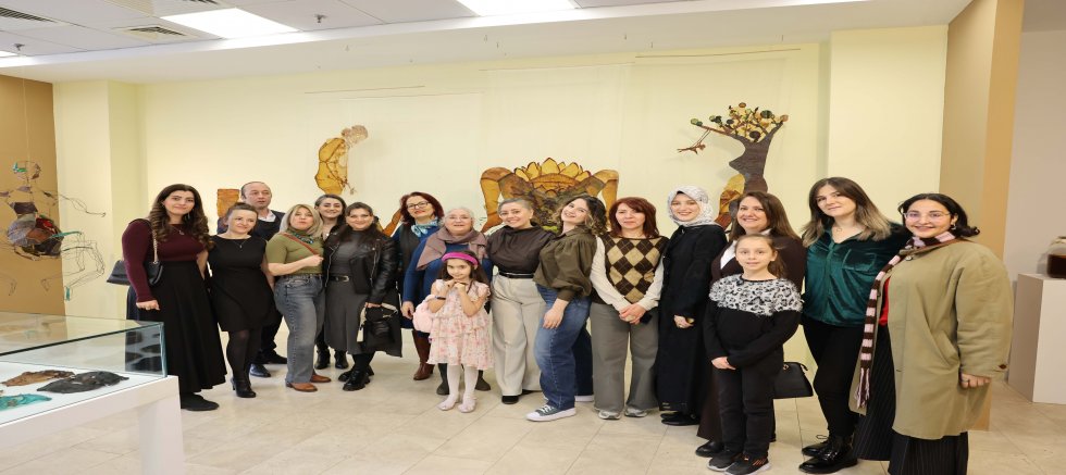 GÜZEL SANATLAR AKADEMİSİ ÖĞRENCİSİ’NDEN ‘DÖNÜŞÜM: BİR BÜTÜNÜN İÇİNDE BİR OLMAK’ SERGİSİ