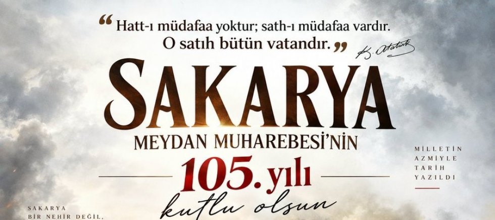 Hadi Dursun’dan Sakarya Meydan Muharebesi’nin 105. Yılında Anlamlı Mesaj