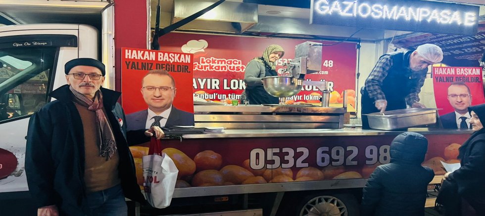 Hakan Bahçetepe’nin Hayır Lokması Yoğun İlgi Gördü