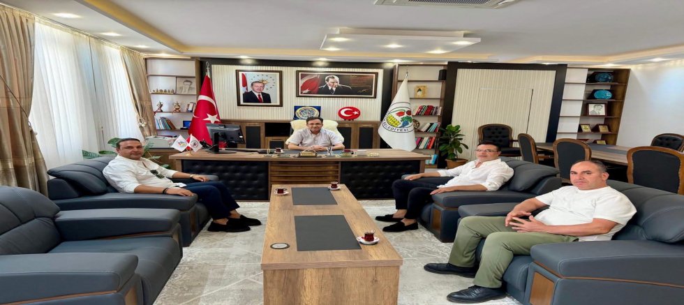 Hasan Yaşar ve Hasan Gençalp'ten Sincik Belediye Başkanı Mehmet Korkut'a Ziyaret