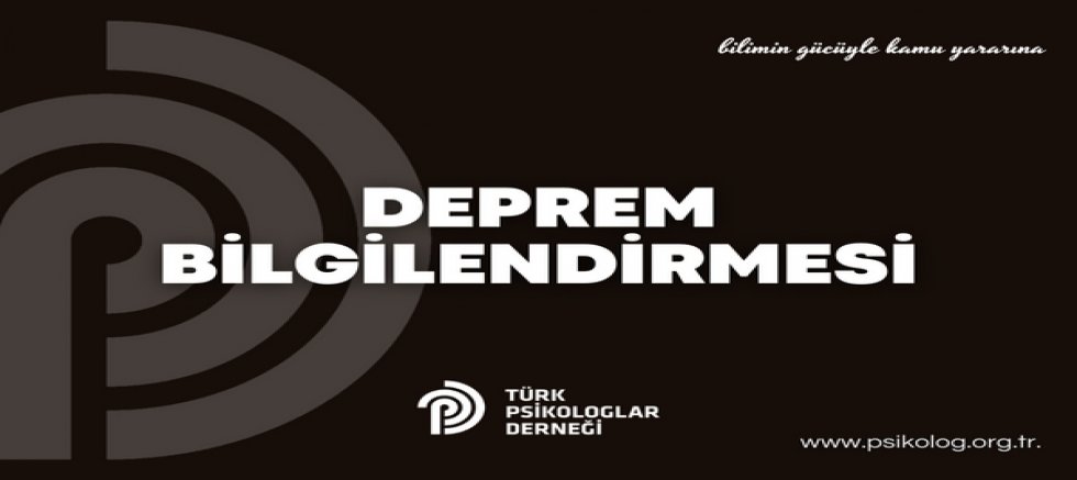 İBB, Türk Psikologlar Derneği ile deprem sonrası psikolojik sorunlar için eğitim düzenliyor