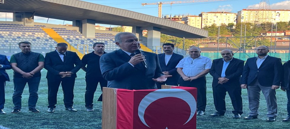 İsmail Ergüneş, Pütürge Çevre Köyleri Derneği Futbol Turnuvası Finaline Katıldı
