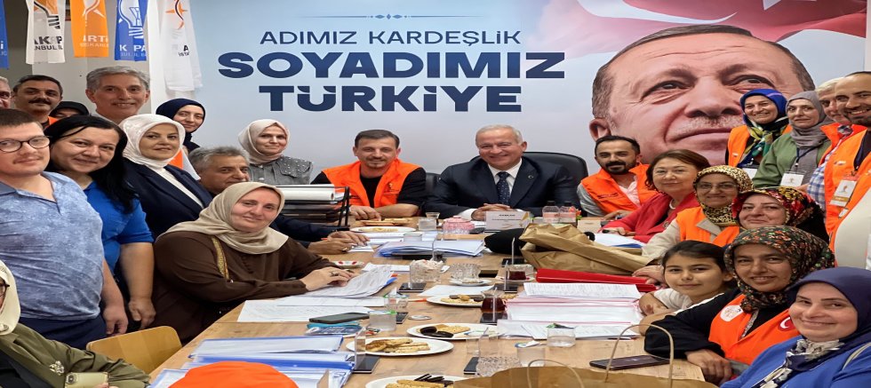 İsmail Ergüneş’ten Barbaros Hayrettin Paşa Mahallesi’nde Teşkilat Buluşması