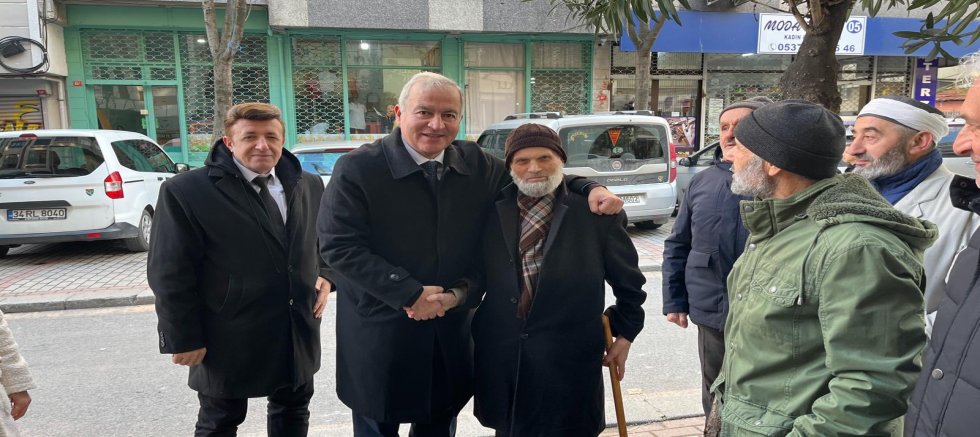  İsmail Ergüneş’ten Sokullu Mehmet Paşa Caddesi Esnafına Ziyaret