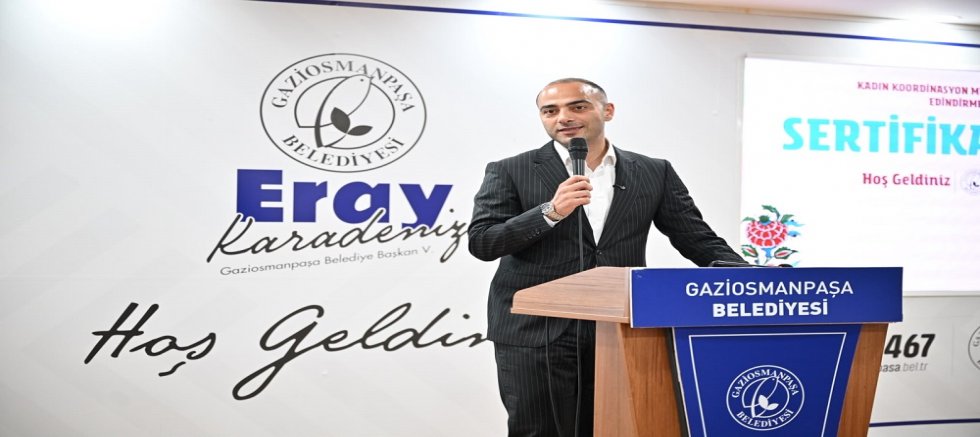 KADIN KOORDİNASYON MERKEZİ KURSİYERLERİNİN SERTİFİKA HEYECANI