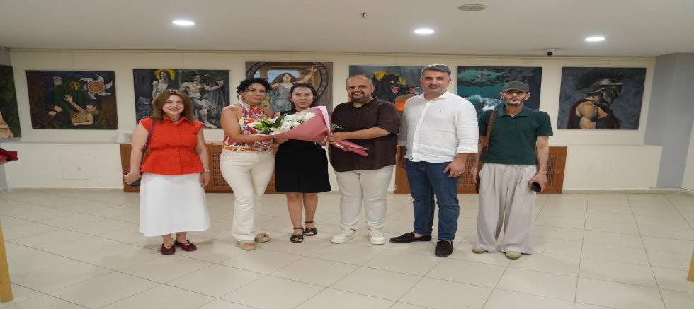 Kartal Belediyesi’nde Genç Sanatçılardan Karma Resim ve Heykel Sergisi