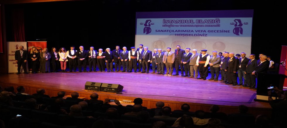 Kartal’da Elazığlı Sanatçılara Vefa Gecesi