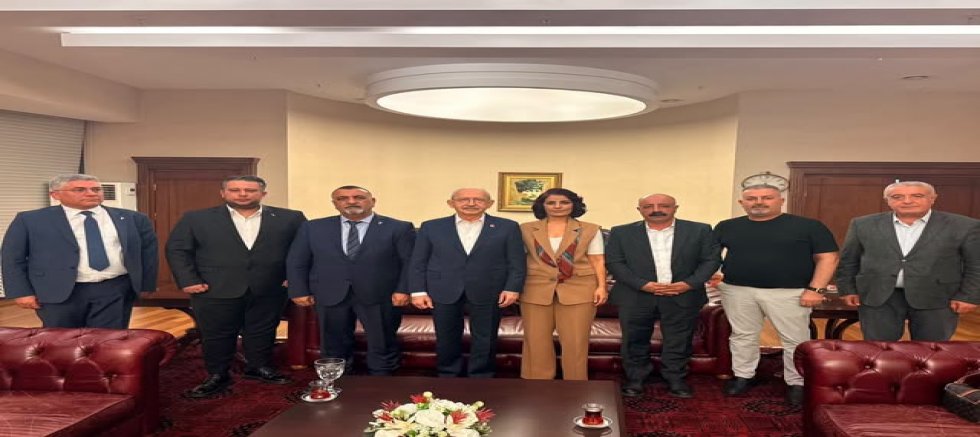 Kılıçdaroğlu, Alevi Örgütlerinin Genel Başkanlarını Konuk Etti
