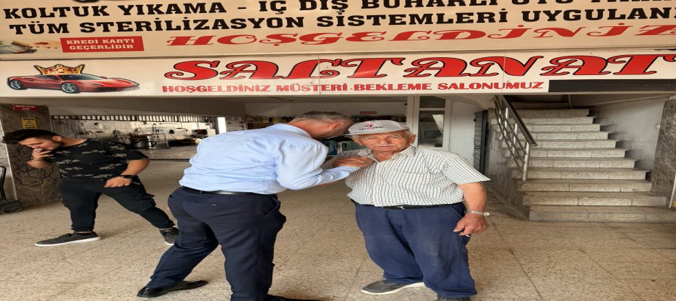 Koray Göbel, Merzifon Organize Sanayi Bölgesi Esnafını Ziyaret Etti
