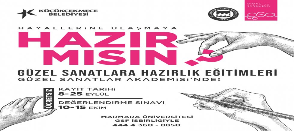 KÜÇÜKÇEKMECE BELEDİYESİ GÜZEL SANATLAR AKADEMİSİ HER YAŞTAN YETENEĞE KAPI ARALIYOR