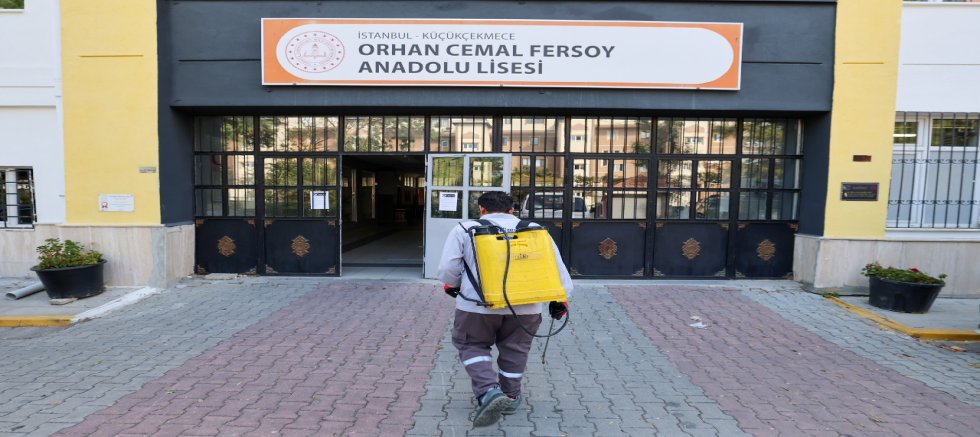 KÜÇÜKÇEKMECE'DEKİ OKULLAR YENİ DÖNEME HAZIR