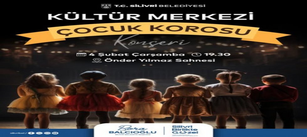 Kültür Merkezi kursiyerleri Çocuk Korosu düzenliyor