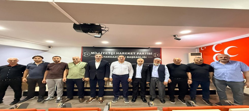 MADEF Başkanı Yılmaz Durmuş'tan MHP Sultangazi İlçe Başkanı Yakup Bildik'e Hayırlı Olsun Ziyareti