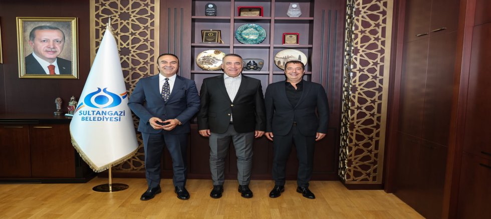 Osman Yaşar ve Ömer Aybak’tan Sultangazi Belediye Başkanı Abdurrahman Dursun’a Ziyaret
