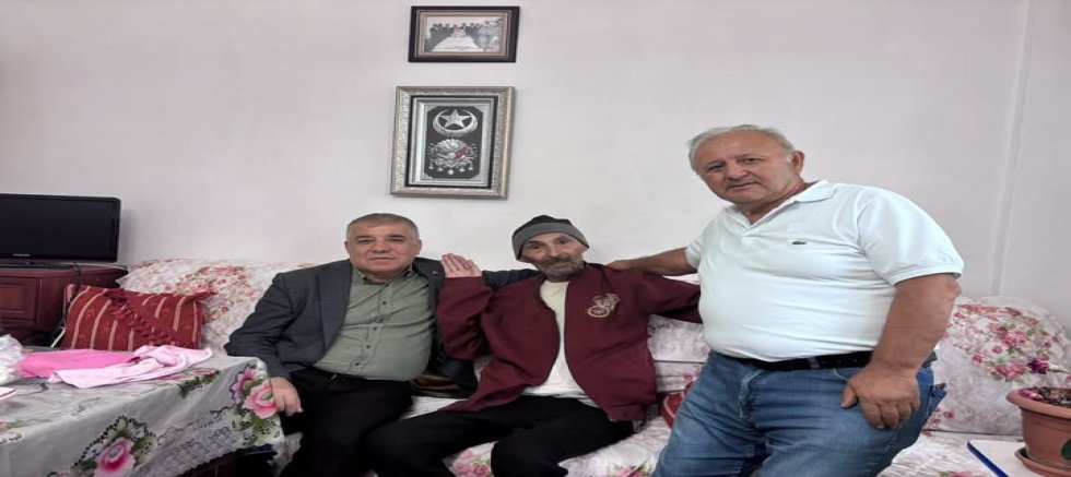 Ramis Topal’dan Abdullah İmir Doğan’a Bayram ve Geçmiş Olsun Ziyareti