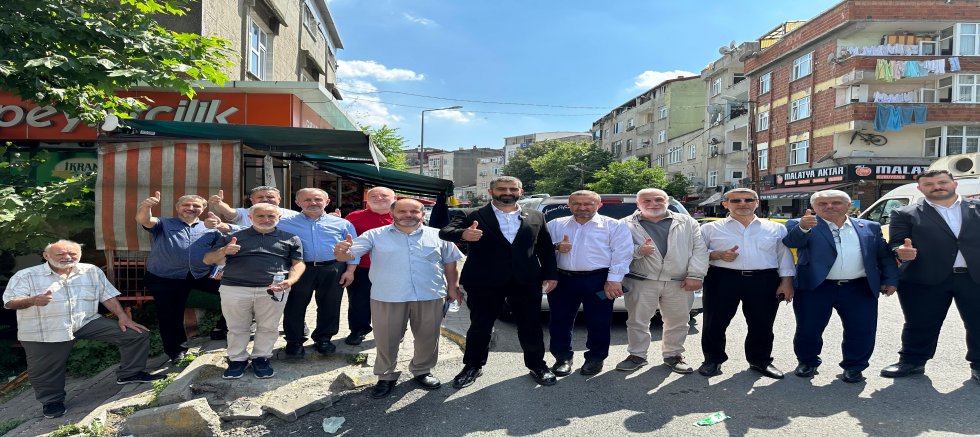 Saadet Partisi Gaziosmanpaşa İlçe Başkanı Abdussamed Avincan Karayolları Mahallesi’nde Vatandaşlarla Buluştu 