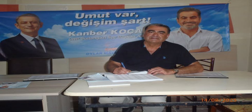  Sait Coşkunoğlu: “Özgür Çelik İstanbul’un Seçilmiş İl Başkanıdır”