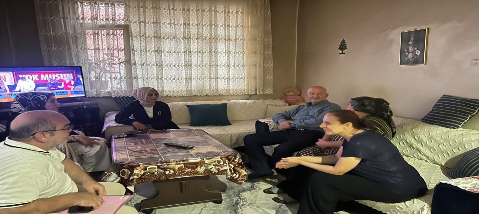 Süleyman Soylu, Beyoğlu’nda Pirimehmet Paşa Mahallesi Sakinleriyle Buluştu