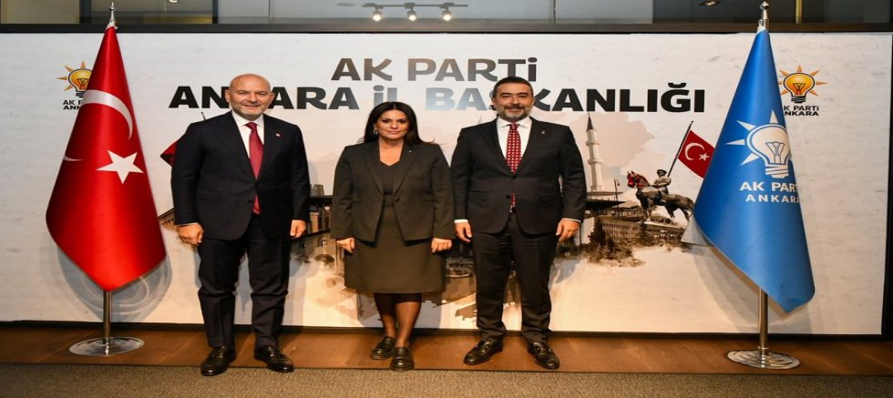 Süleyman Soylu’dan AK Parti Ankara İl Başkanı Hakan Han Özcan’a Ziyaret