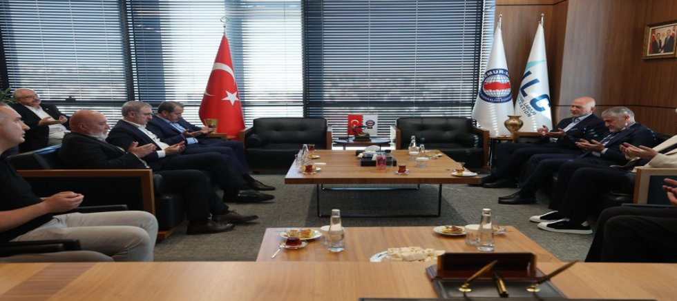Süleyman Soylu'dan Ali Yalçın'a Taziye Ziyareti