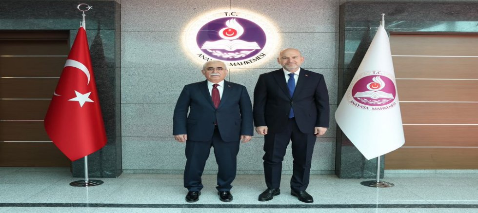 Süleyman Soylu’dan Anayasa Mahkemesi Başkanı Kadir Özkaya’ya Ziyaret