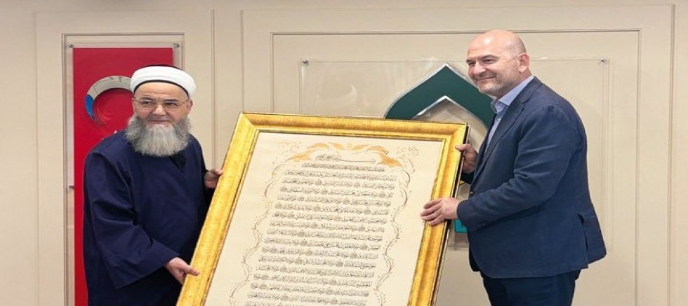 Süleyman Soylu'dan HAYDER'e Ziyaret: Ahmet Mahmut Ünlü ile Bir Araya Geldi