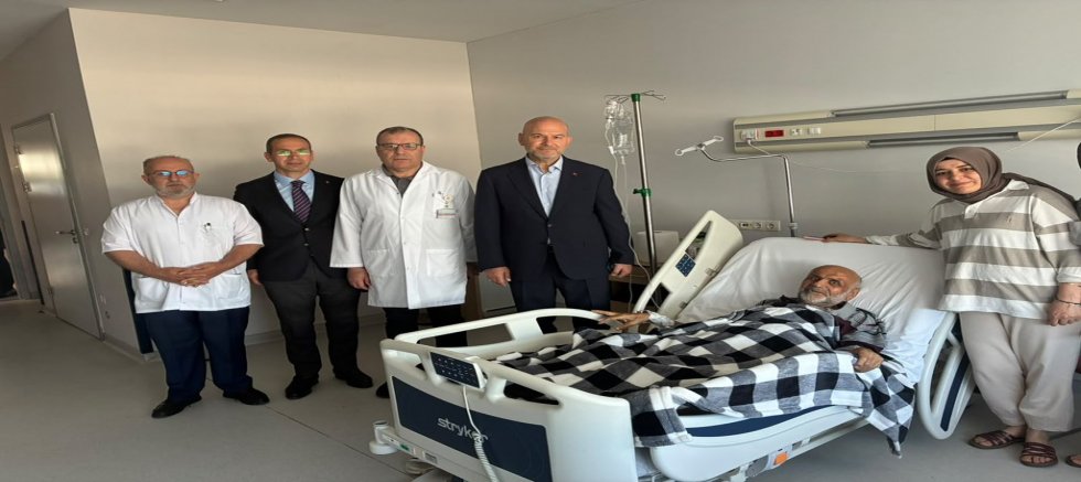 Süleyman Soylu’dan Trabzon’da Hasta Ziyareti: “Geçmiş Olsun” Mesajı