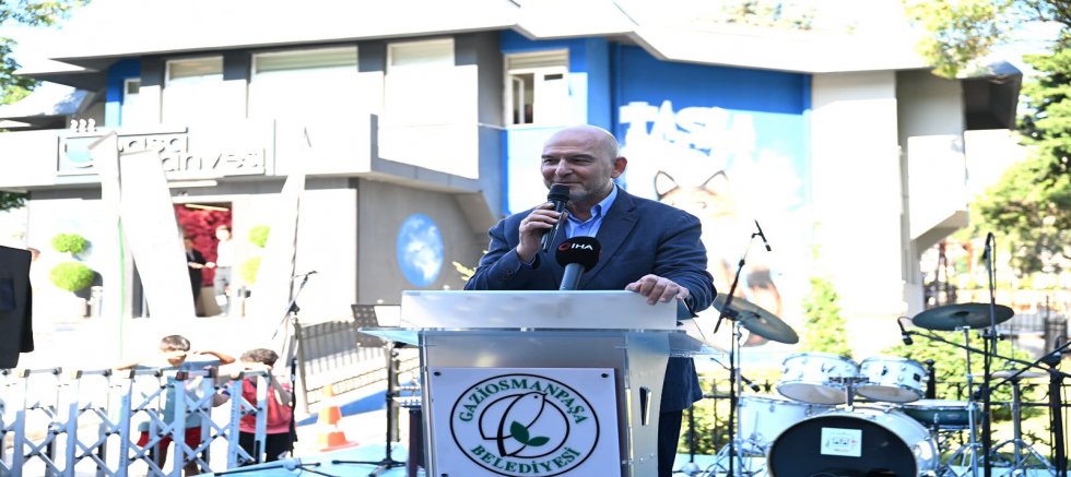 Süleyman Soylu Gaziosmanpaşa'da Paşa Kahvesi Taşlıtarla Şubesi'nin Açılışına Katıldı