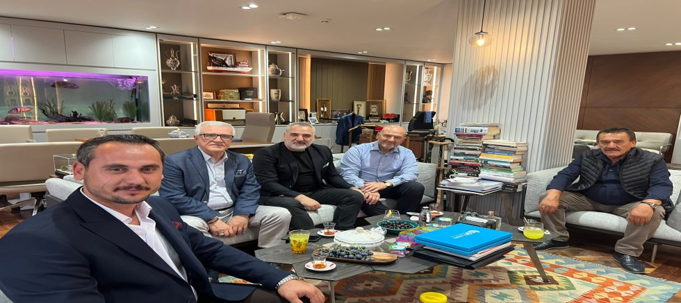 Süleyman Soylu, Ordu Dernekler Federasyonu Genel Başkan Vekili Ertuğrul Köleoğlu ve Beraberindeki Misafirleri Ağırladı