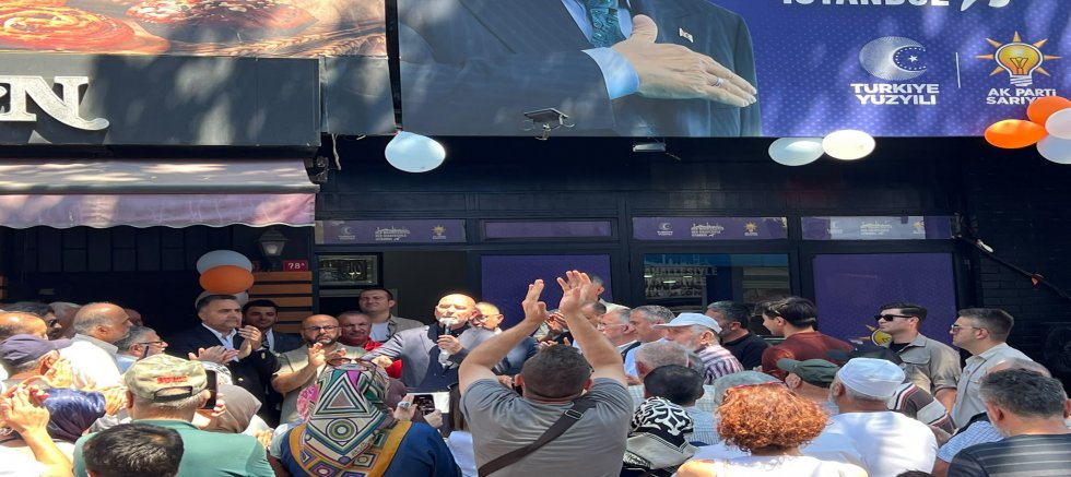 Süleyman Soylu, Sarıyer Yeniköy Mahalle İrtibat Bürosu'nun Açılışını Gerçekleştirdi