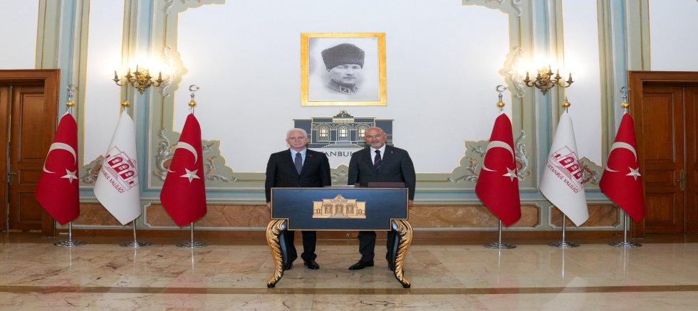  Süleyman Soylu ve Şevan Sıvacıoğlu'ndan İstanbul Valisi Davut Gül'e Ziyaret