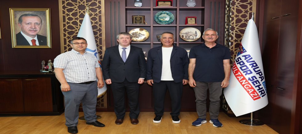 Sultangazi Belediye Başkanı Abdurrahman Dursun, İlçe Millî Eğitim Müdürü Necati Tekbaş’ı Ağırladı