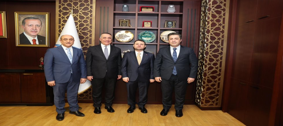 Sultangazi Belediyesi’nde Adalet Bakanı Akın Gürlek Ziyareti