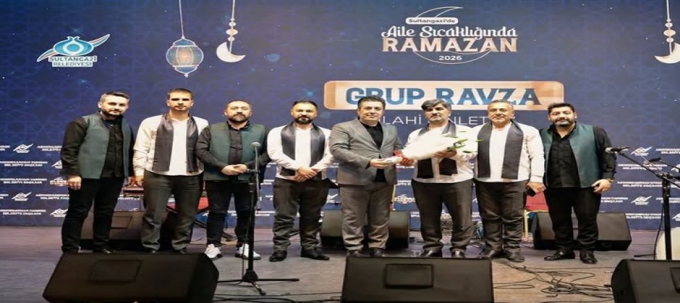 Sultangazi’de Ramazan Coşkusu: Grup Ravza Konseriyle Unutulmaz Gece