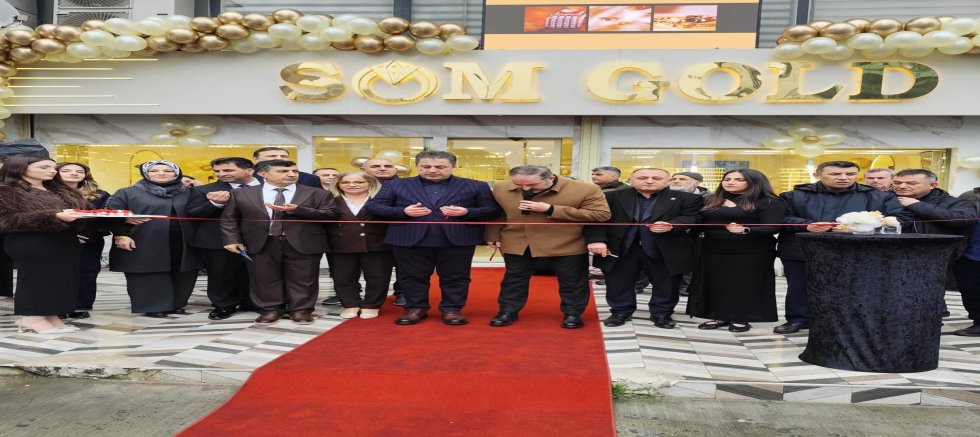 Sultangazi’de SOM GOLD Kuyumculuk Hizmete Açıldı