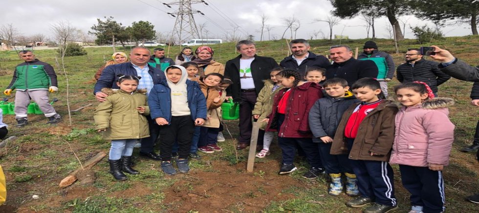 Sultangazi Mimar Sinan Şehir Ormanı’na 417 Fidan Dikildi 
