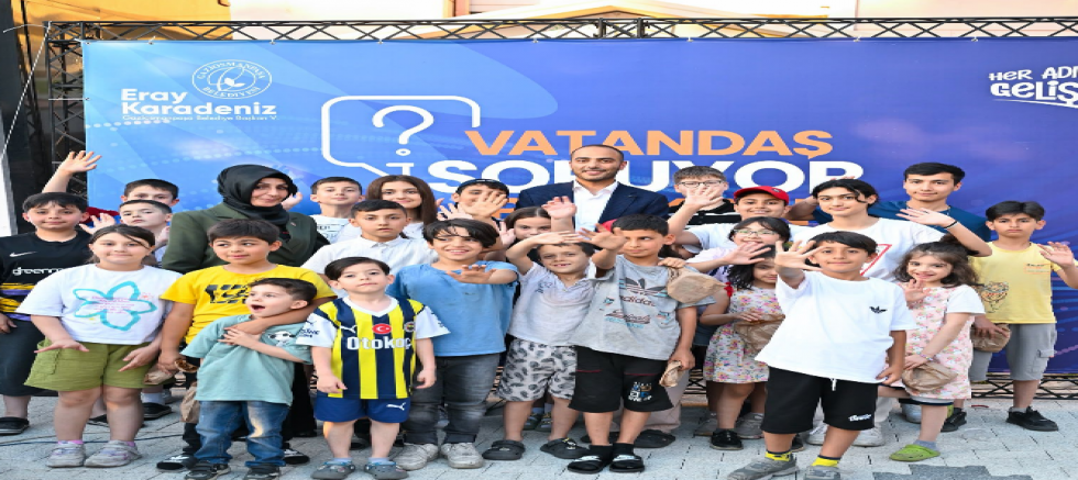 “VATANDAŞ SORUYOR, BAŞKAN CEVAPLIYOR” PROGRAMININ İLK DURAĞI KARADENİZ MAHALLESİ OLDU