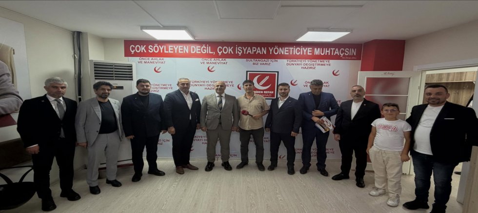 Yeniden Refah Partisi Genel Başkan Yardımcısı Cengiz Zor, Sultangazi'nde Yerel Basın ve Esnafla Buluştu