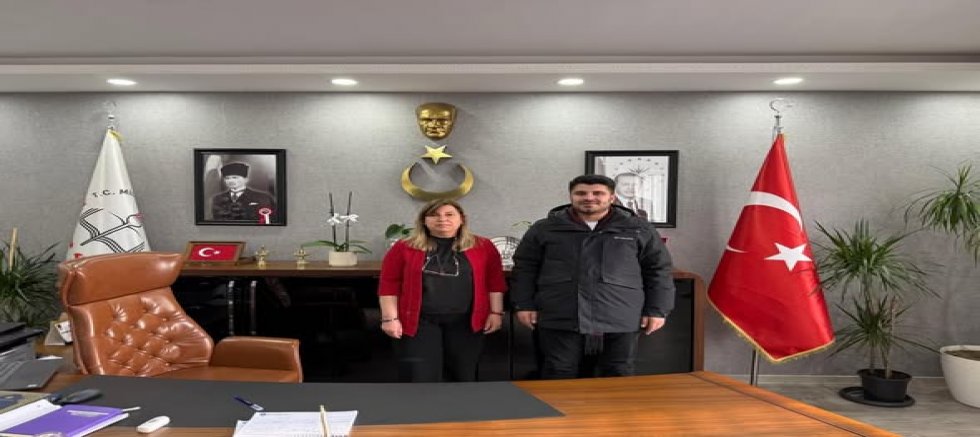 Yunus Emre Yıldız, Van Gürpınar İlçe Milli Eğitim Müdürü Elif Yörük ile Eğitim Çalışmalarını Görüştü