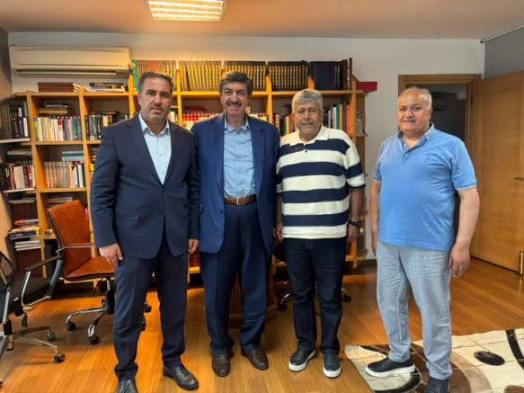 MADEF Başkanı Yılmaz Durmuş’tan Eski Eyüp Belediye Başkanı Ahmet Genç’e Ziyaret