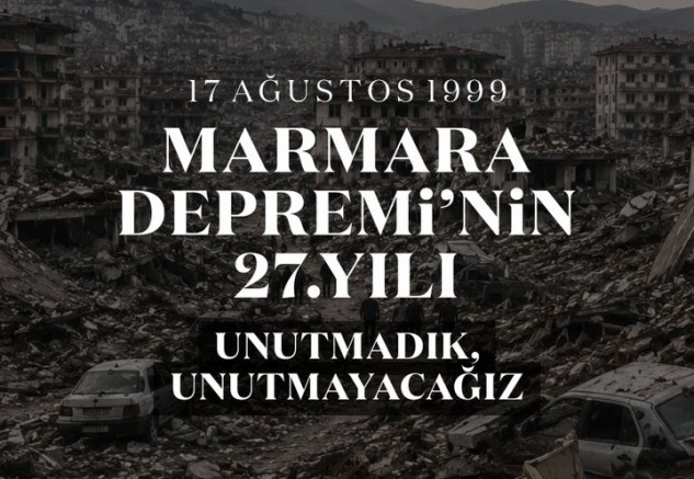 Mustafa Birinci’den 17 Ağustos Depremi Mesajı