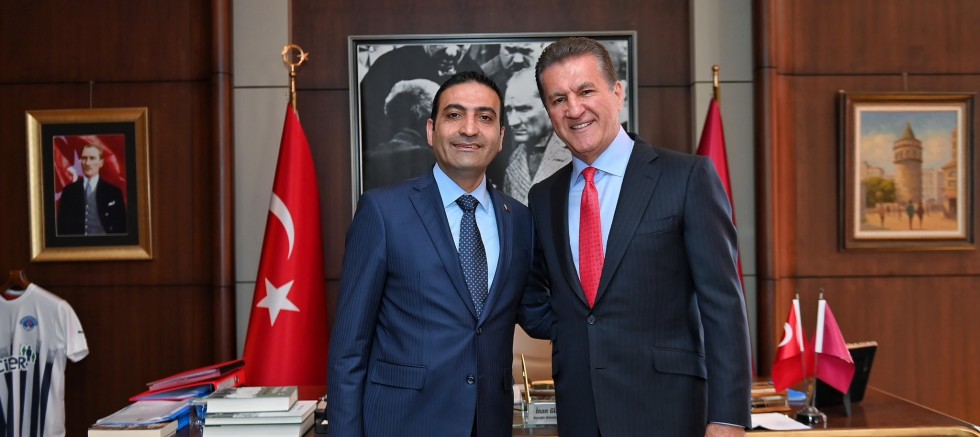 Mustafa Sarıgül,Beyoğlu Belediye Başkanı İnan Güney'i Ziyaret Etti