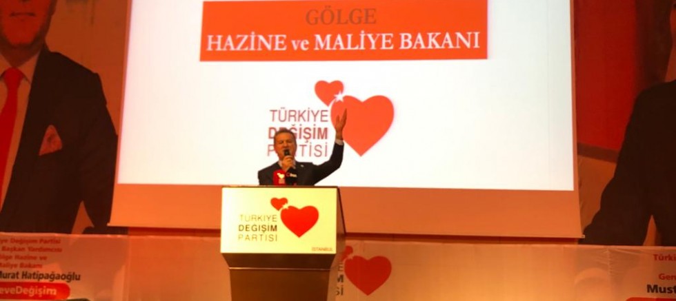 Mustafa Sarıgül partisinin gölge Hazine ve Maliye Bakanı'nı açıkladı